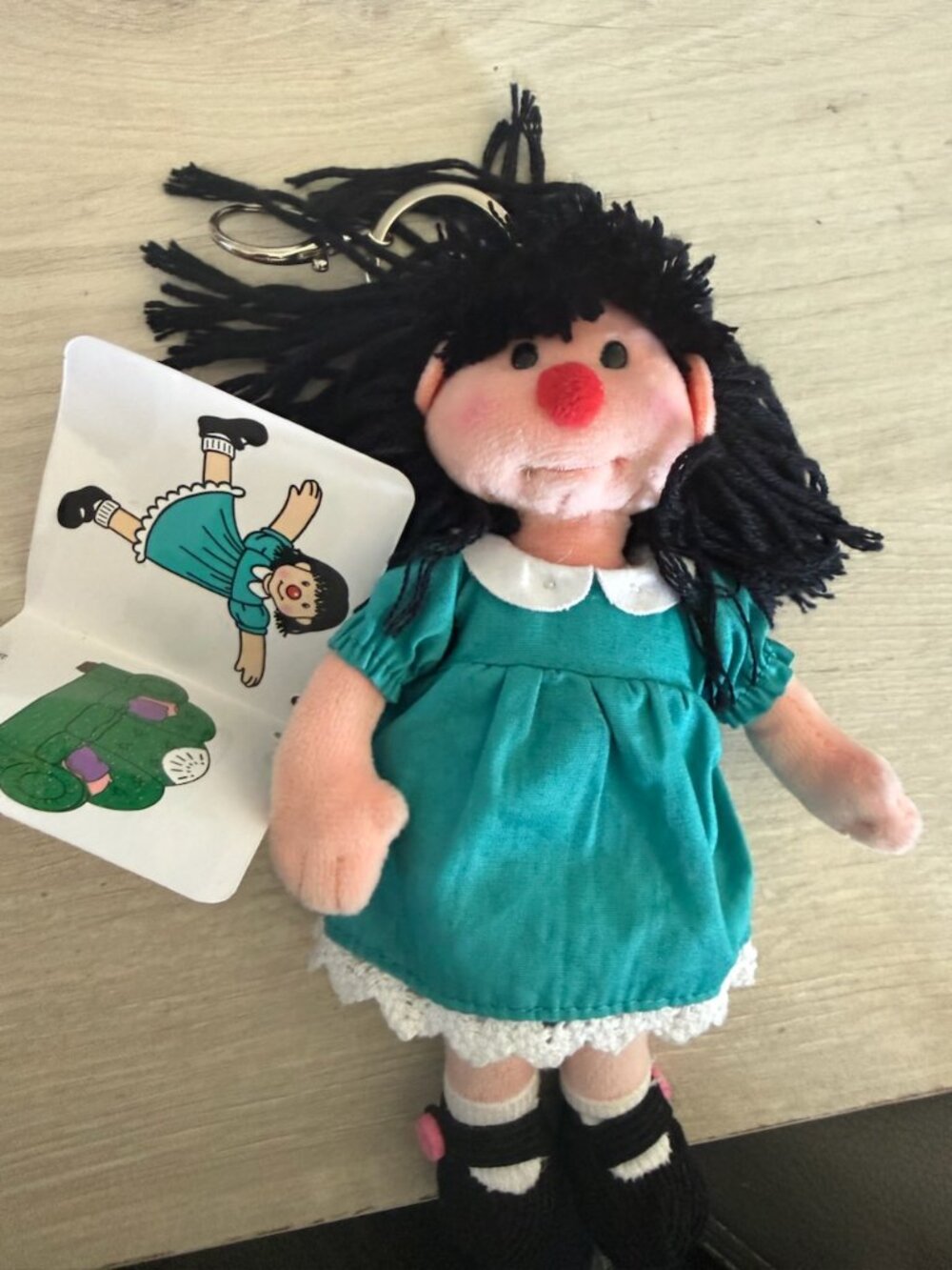 Molly 'The Big Comfy Couch' retro kid bag charm